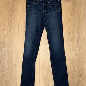 Women's Dark Blue skinny Jeans